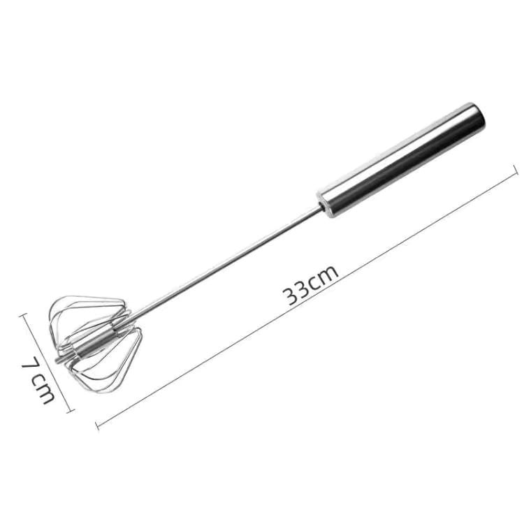 π₯ 2-Pack Hand-Push Rotary Whisk β Press, Spin & Mix with Ease