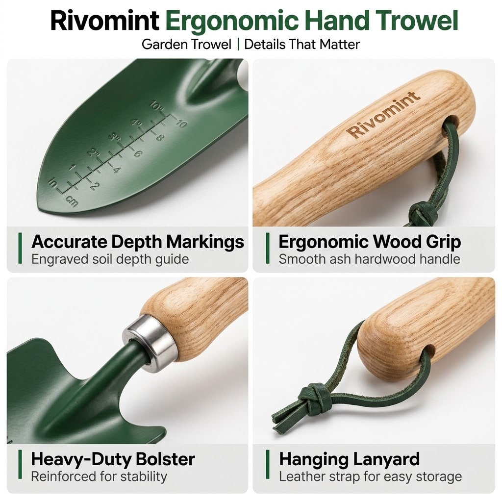 Ergonomic Hand Trowel