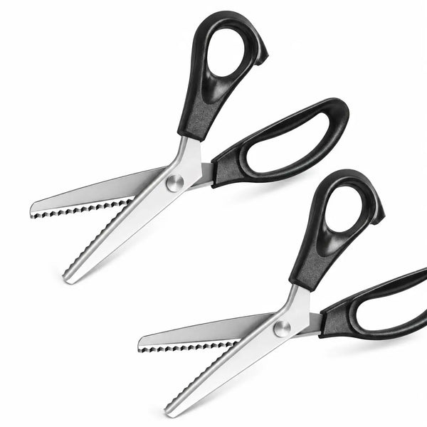 π₯50% OFF StainlessSteel Pinking Shears -Sharp Zig Zag FabricScissors