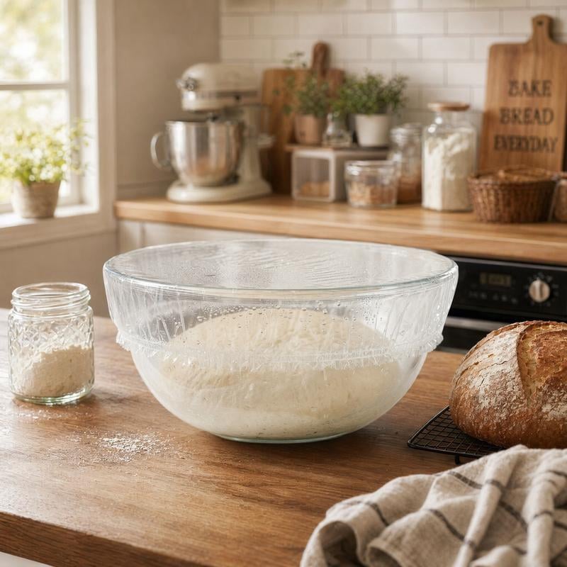 ð¥LAST DAY SALE 49% OFF-ð¥100PCS Disposable Stretch Food Covers for Bowls & Plates