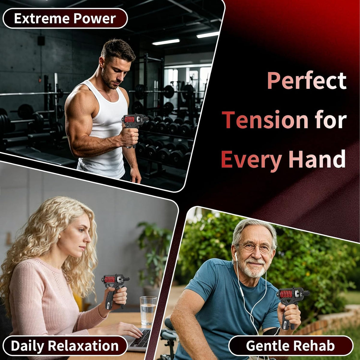 π₯³2026 HOT SALEπ₯³π50K+ SOLD! πͺβ 49% OFF! Adjustable Hand Grip Strengthener with Counter β rotary resistance, textured grip. Train fingers & forearms anywhere! ποΈβ