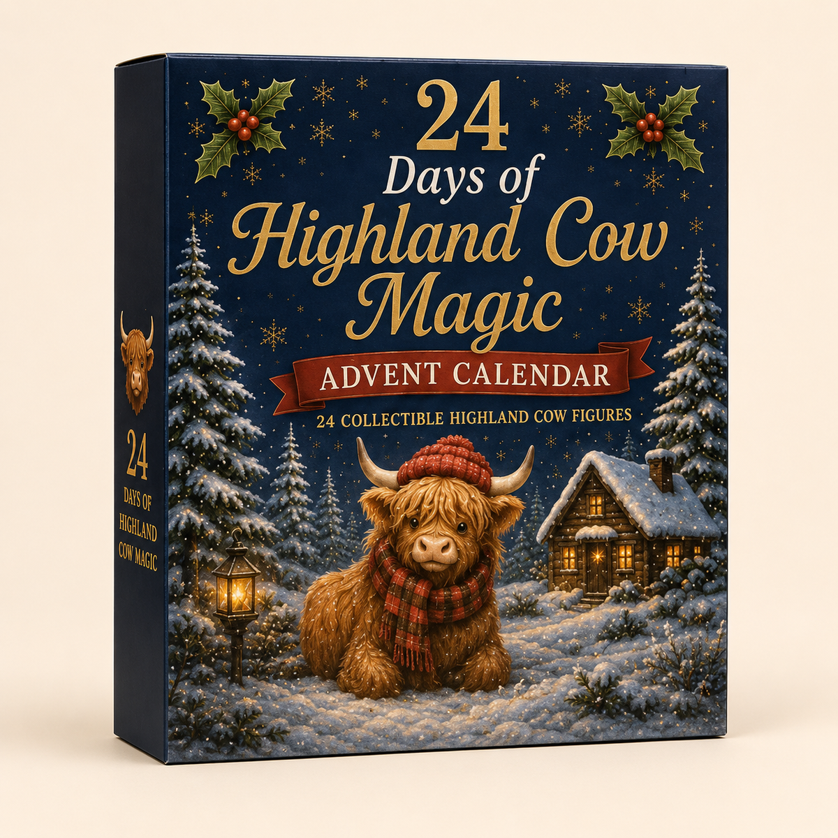 ๐ฅLAST DAY 49% OFF-๐ฎ 24 Days of 3D Highland Cow Advent Calendar