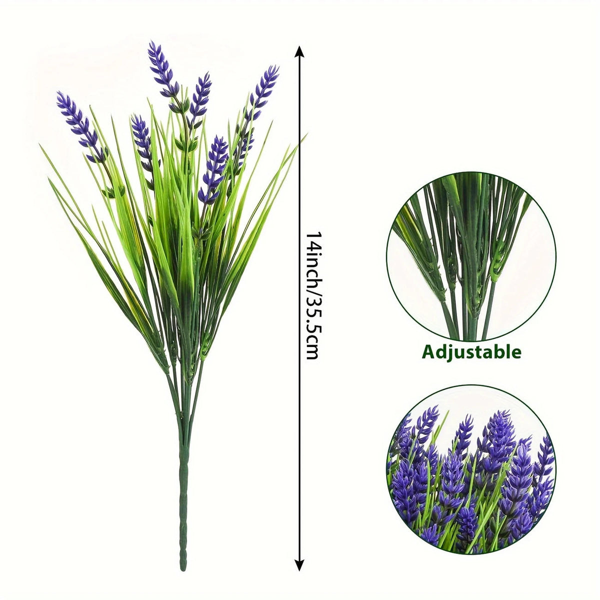 Outdoor Artificial Lavender Flowers💐