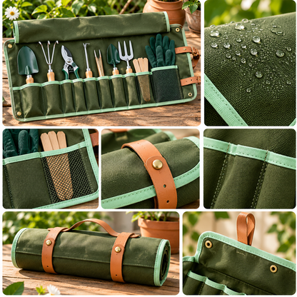 Roll-Up Canvas Tool Organizer
