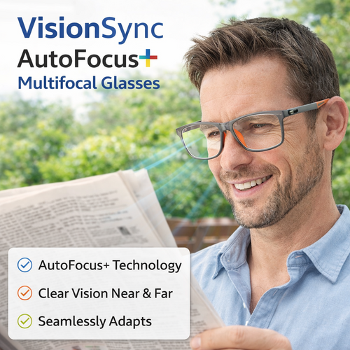 🔥🔍 Adaptive Multifocal Lenses — Seamless Vision From Near to Far