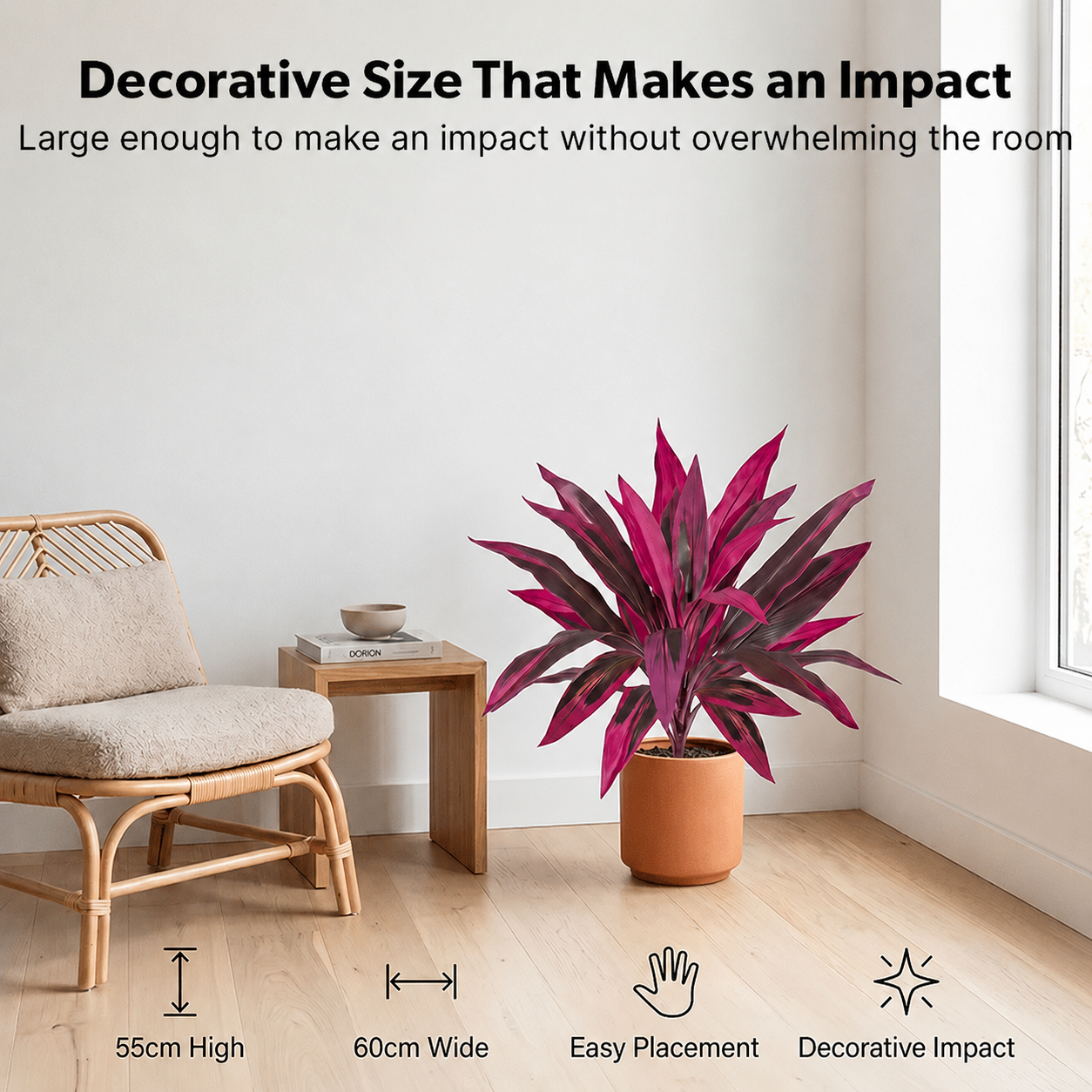 🎁  Last Day 60% OFF - Artificial Boston Fern & Dragon's Blood Tree Plants