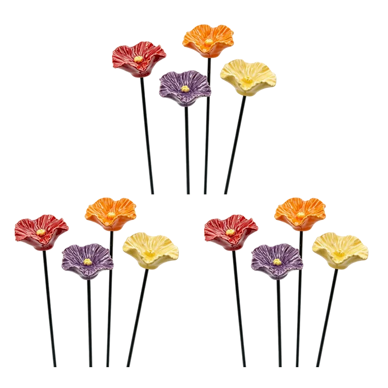 3 sets (12 flowers)