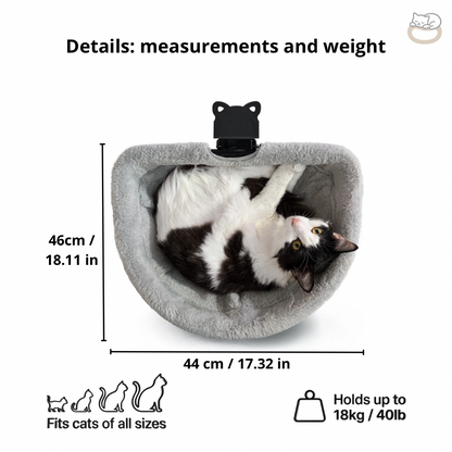 Florenzs®: Foldable Under-Table Hammock for Pets