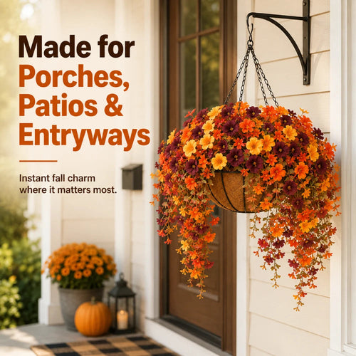 🔥Last Day 50% OFF🔥Realistic UV-Resistant Outdoor Flowers – Zero Maintenance