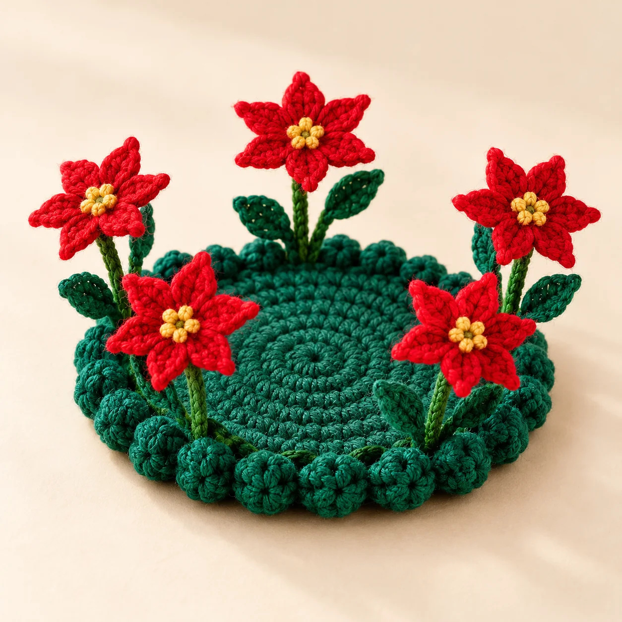 ⭐ Red Star Flower