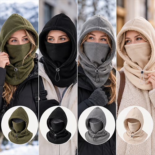 🔥 Warm Winter Sherpa Hat – Cozy, Soft & Cold-Weather Ready