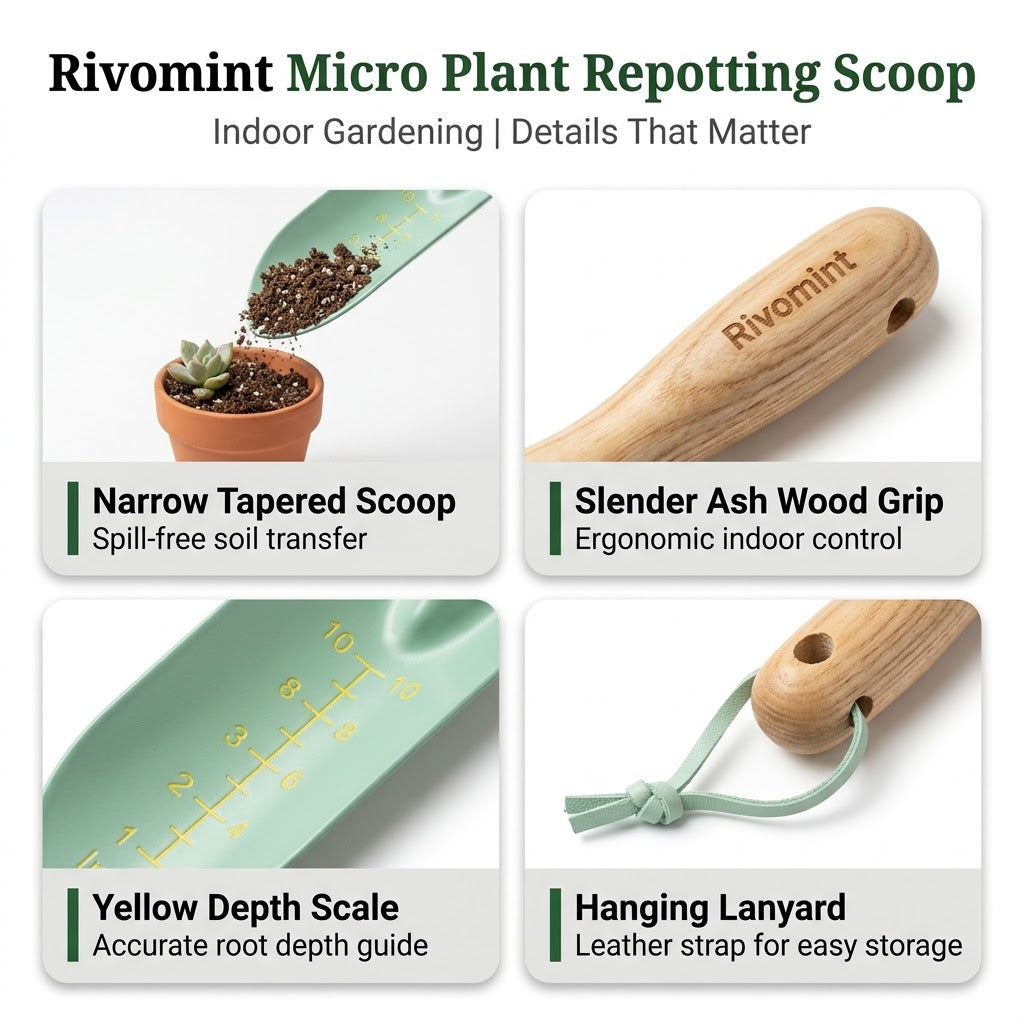 Micro Plant Repotting Scoop