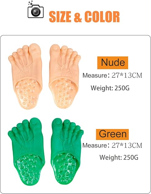Unisex Monster EVA Sports Flat Slide Sandals - Footwear With Round Toe 🩴