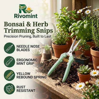 Bonsai & Herb Trimming Snips