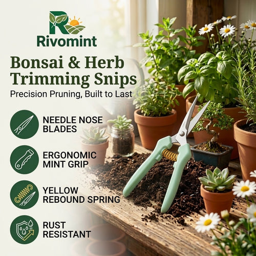 Bonsai & Herb Trimming Snips