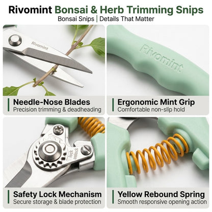 Bonsai & Herb Trimming Snips