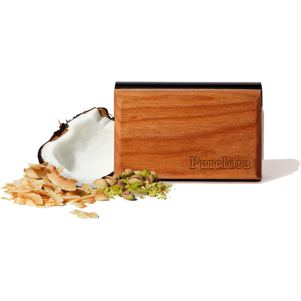 Purelora Premium Car Air Freshener – Wood Design, Essential Oil Fragrance, Includes Metal Clip