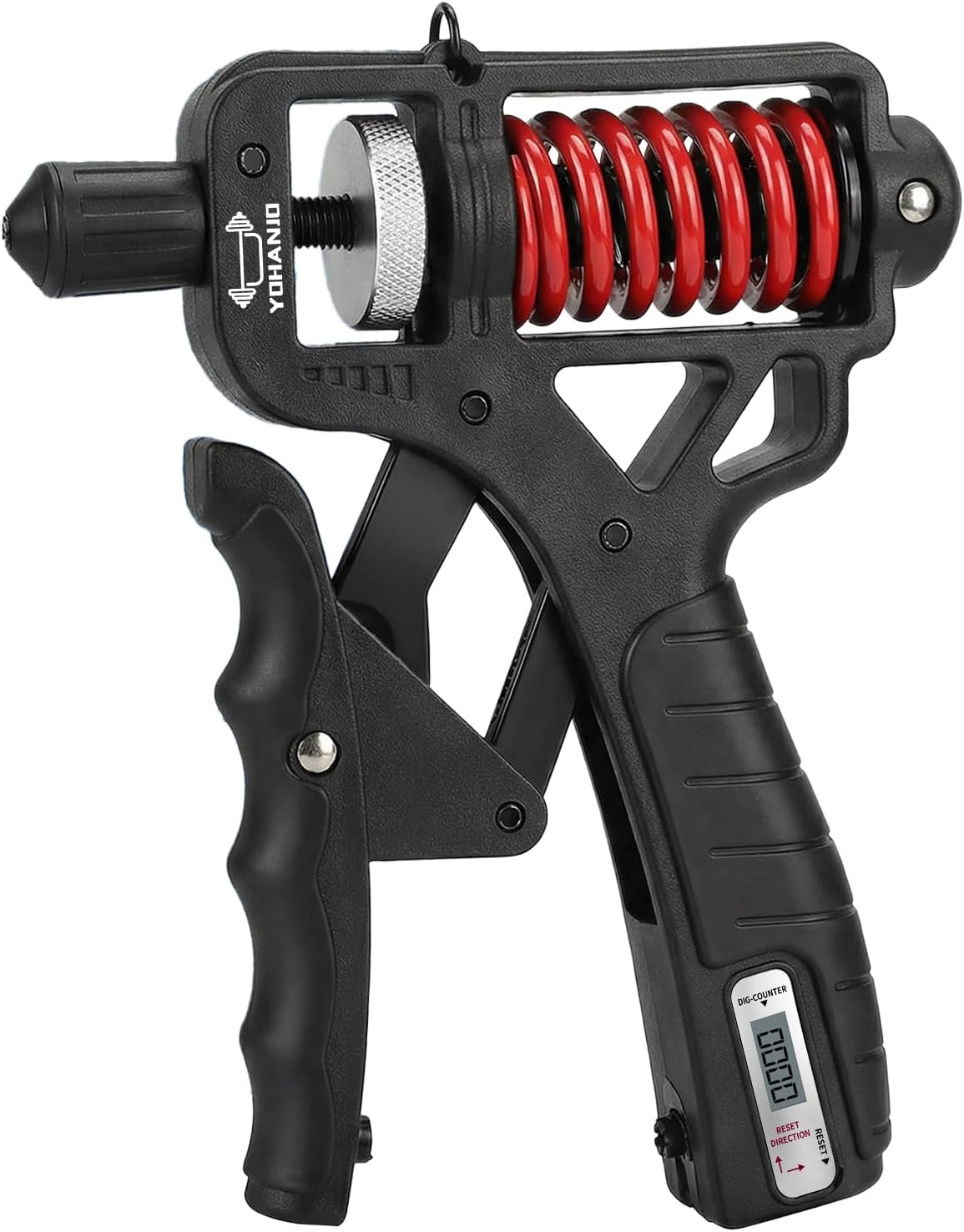 🥳2026 HOT SALE🥳💞50K+ SOLD! 💪✊ 49% OFF! Adjustable Hand Grip Strengthener with Counter – rotary resistance, textured grip. Train fingers & forearms anywhere! 🏋️✅