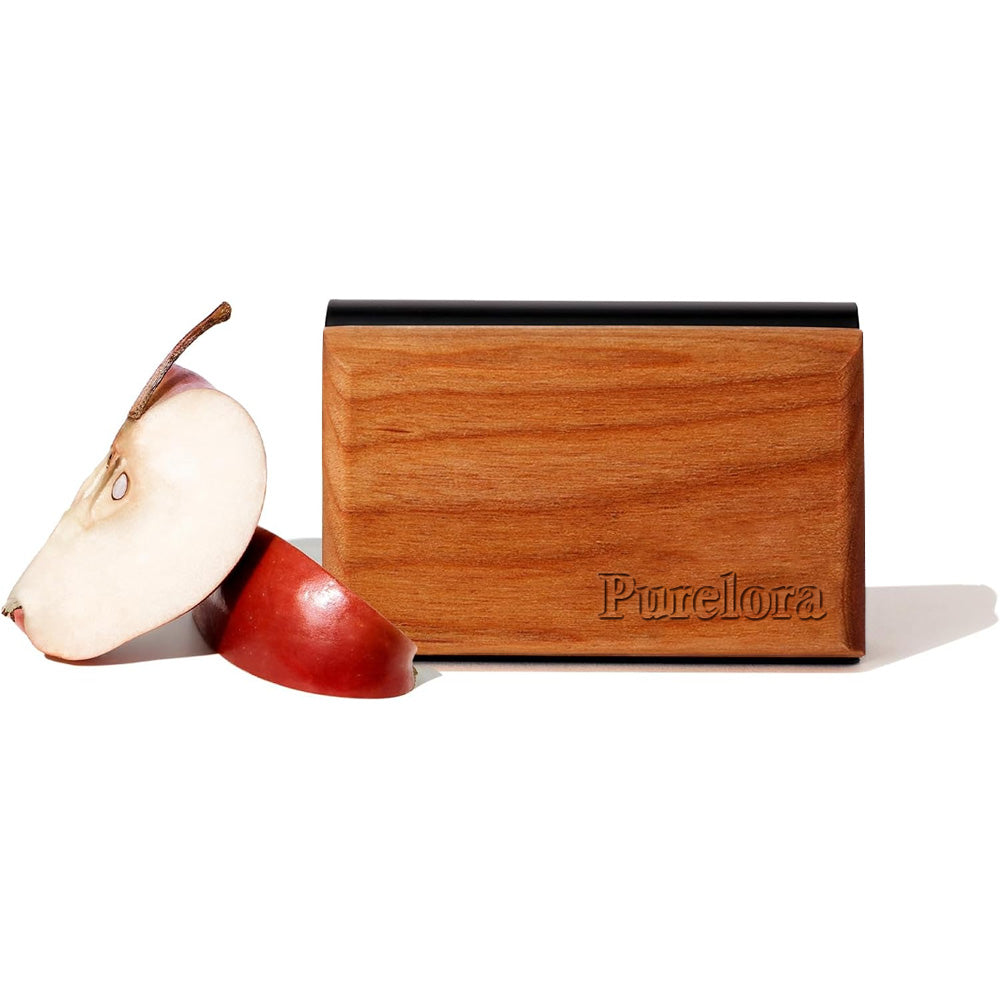 Purelora Premium Car Air Freshener – Wood Design, Essential Oil Fragrance, Includes Metal Clip