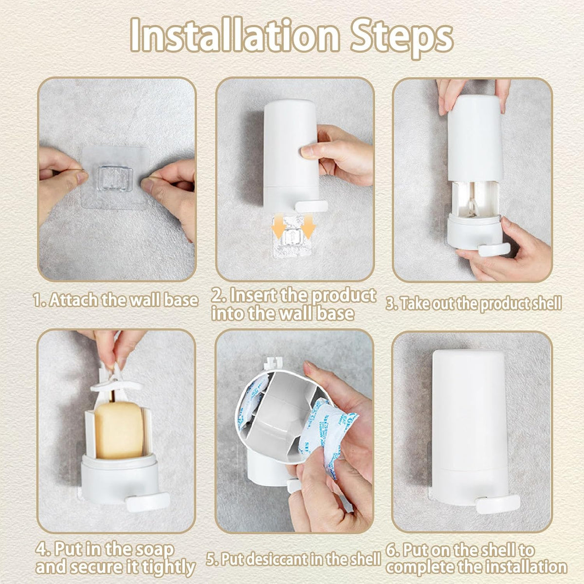 Soap Grinding Box, Soap Grinder for Bar Soap Wall Mountable Soap Holder Cheese Grinder with Adjustable Powder for Travel Kitchen Bathroom