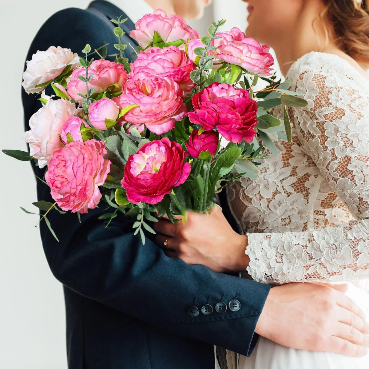 💥Last Day 60% OFF🌼- Artificial Peony Flower - UV resistant, Waterproof, Windproof