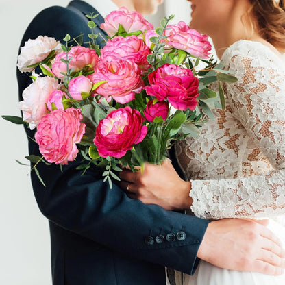 💥Last Day 60% OFF🌼- Artificial Peony Flower - UV resistant, Waterproof, Windproof