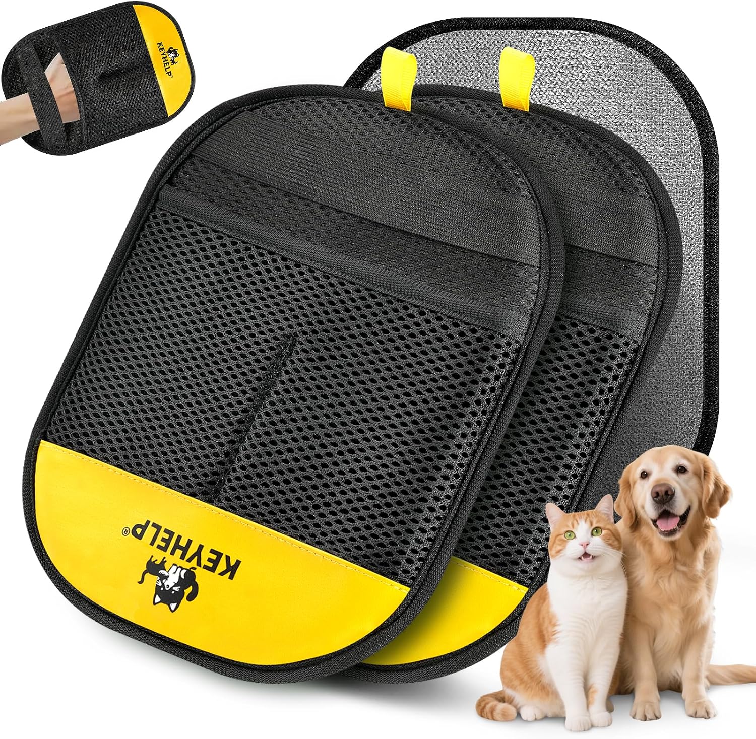 2PCS-BlackYellow