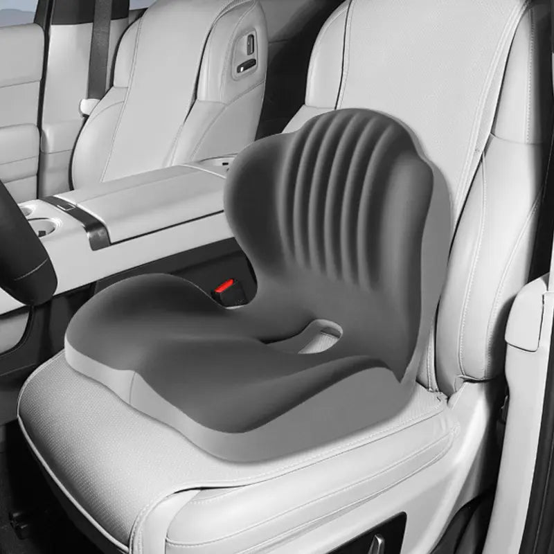 Ergonomic Memory Foam Seat Cushion with Lumbar & Back
