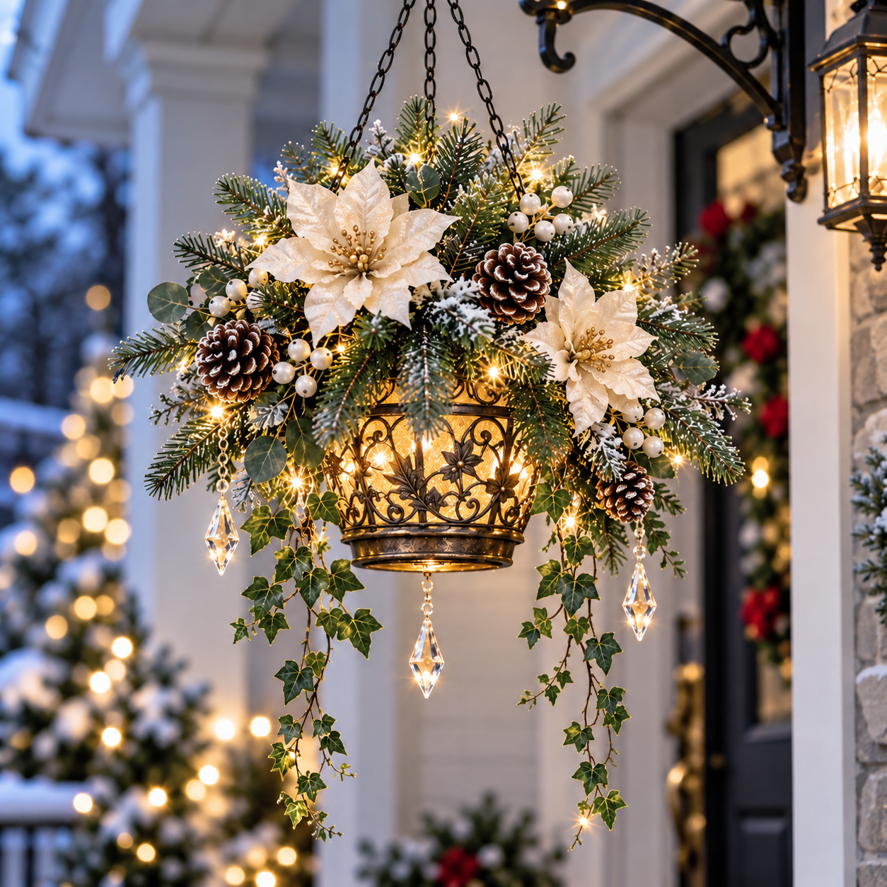 🤍 Ivory Poinsettia