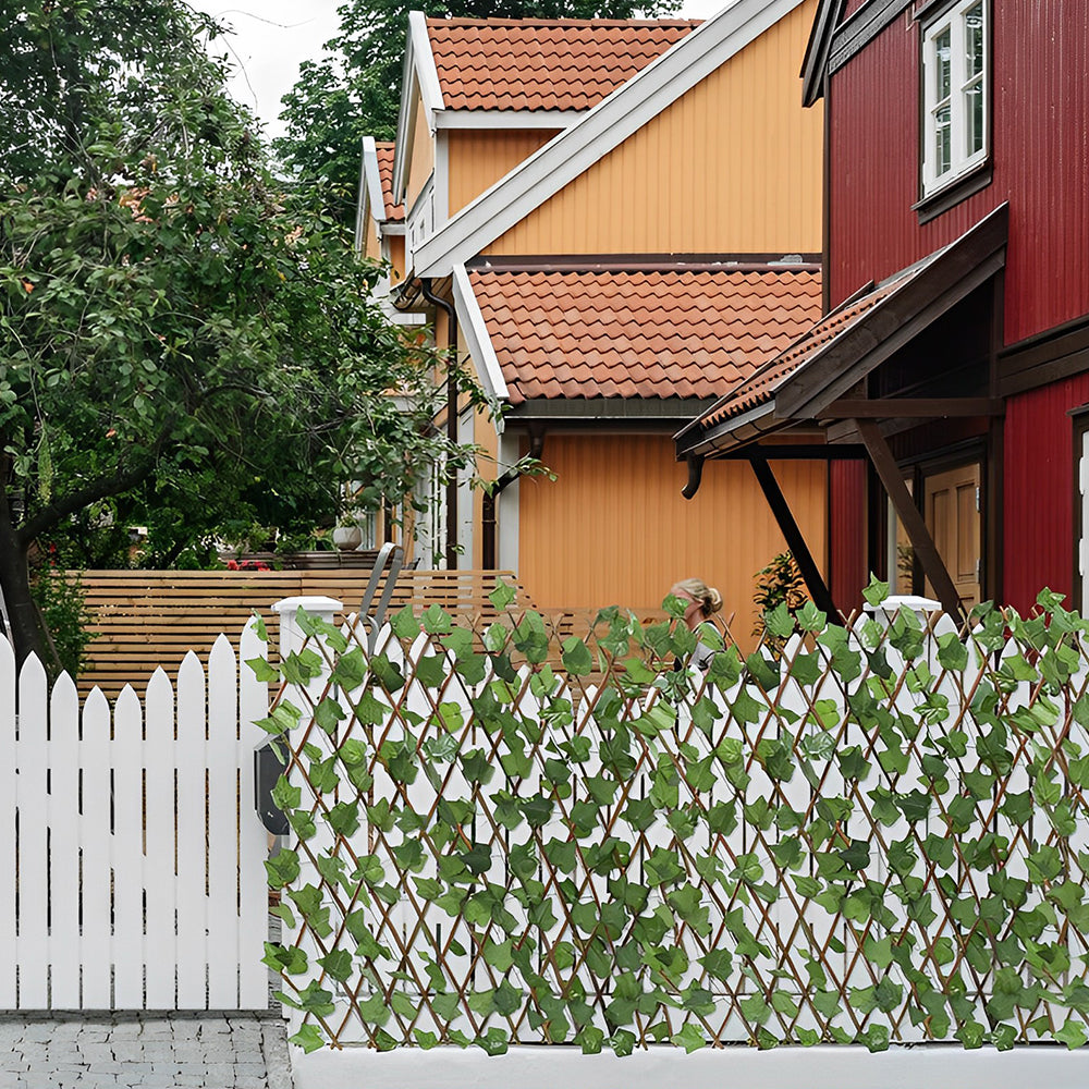 Expandable Faux Privacy Fence