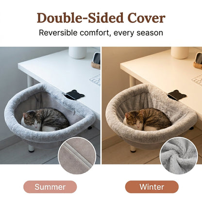 Florenzs®: Foldable Under-Table Hammock for Pets