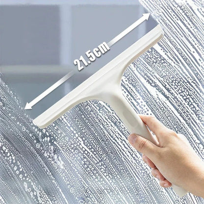 3-in-1 Window Cleaner: Spray + Scrub + Squeegee for Home & Car✨