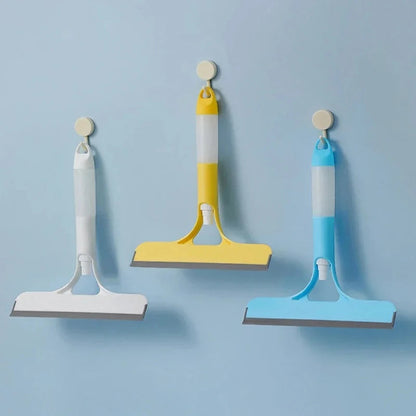 3-in-1 Window Cleaner: Spray + Scrub + Squeegee for Home & Car✨