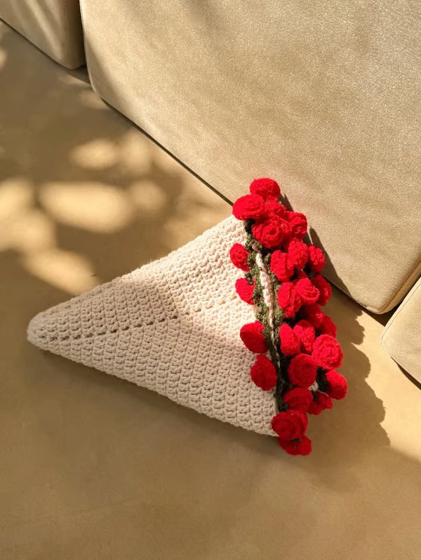 🔥Flash Sale 49% OFF - Premium Rose/Sunflower Bouquet Blanket