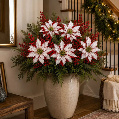 ❀Last Day 50% OFF🔥Christmas Poinsettia Planter Inserts