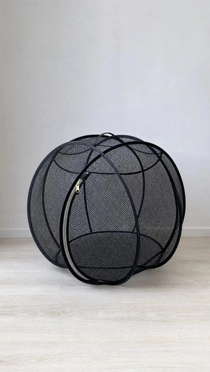 🐈 Pop-Up Mesh Cat Playpen – Roomy 32-Inch Indoor & Outdoor Enclosure