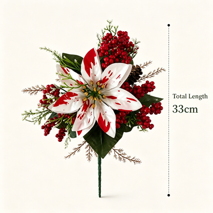 ❀Last Day 50% OFF🔥Christmas Poinsettia Planter Inserts