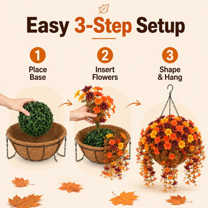 🔥Last Day 50% OFF🔥Realistic UV-Resistant Outdoor Flowers – Zero Maintenance