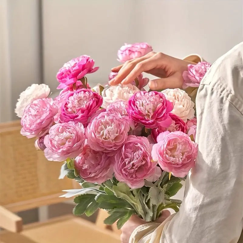 💥Last Day 60% OFF🌼- Artificial Peony Flower - UV resistant, Waterproof, Windproof