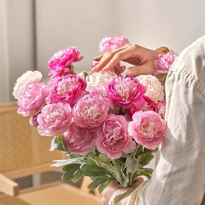 💥Last Day 60% OFF🌼- Artificial Peony Flower - UV resistant, Waterproof, Windproof