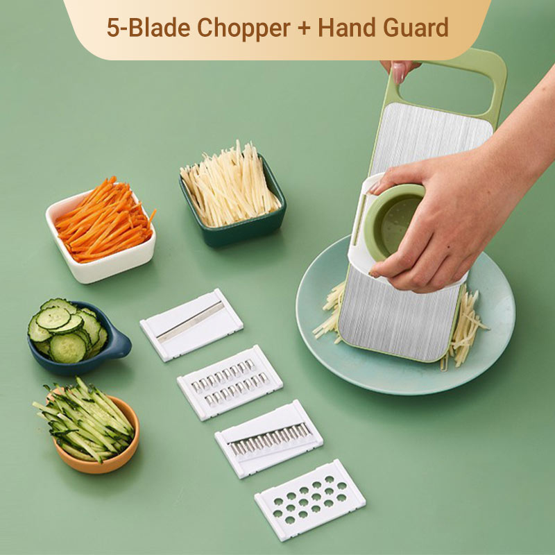 5-Blade Chopper + Hand Guard