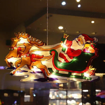 🎅Early Christmas Sale🎄Christmas Window Hanging Lights