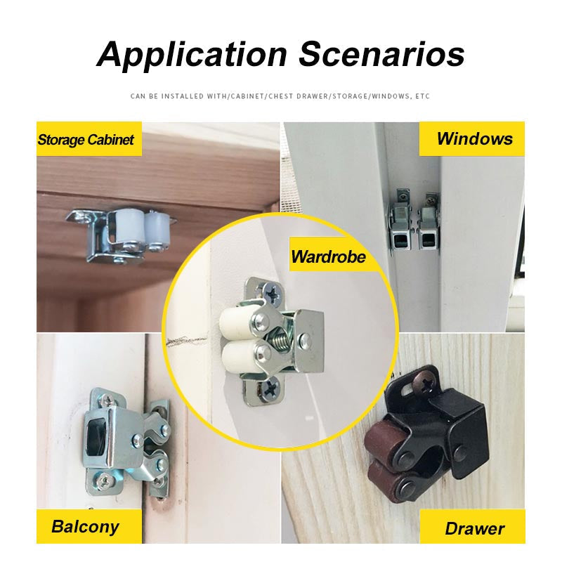 🎁2026 New Arrivals 50% OFF💥Silent & Strong Classic Door Catches | Stainless Steel, No-Slam Latches for UK Homes