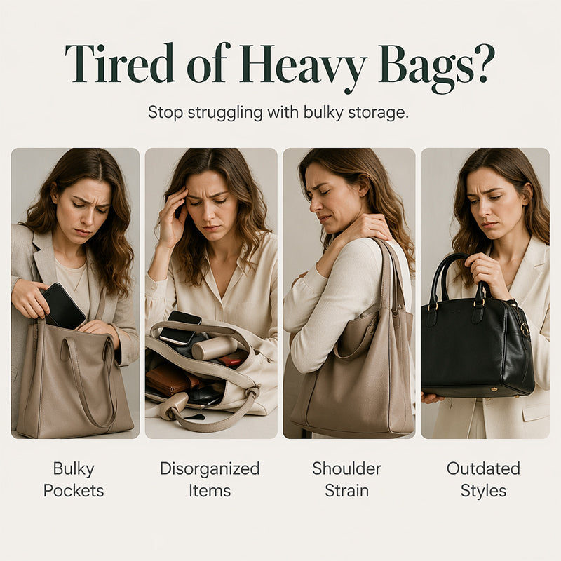 ✨ Time‑Limited Offer ⚡Women Leather Crossbody Phone Bag