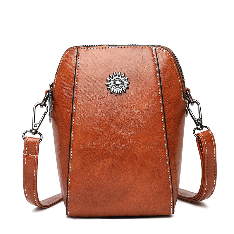 ✨ Time‑Limited Offer ⚡Women Leather Crossbody Phone Bag