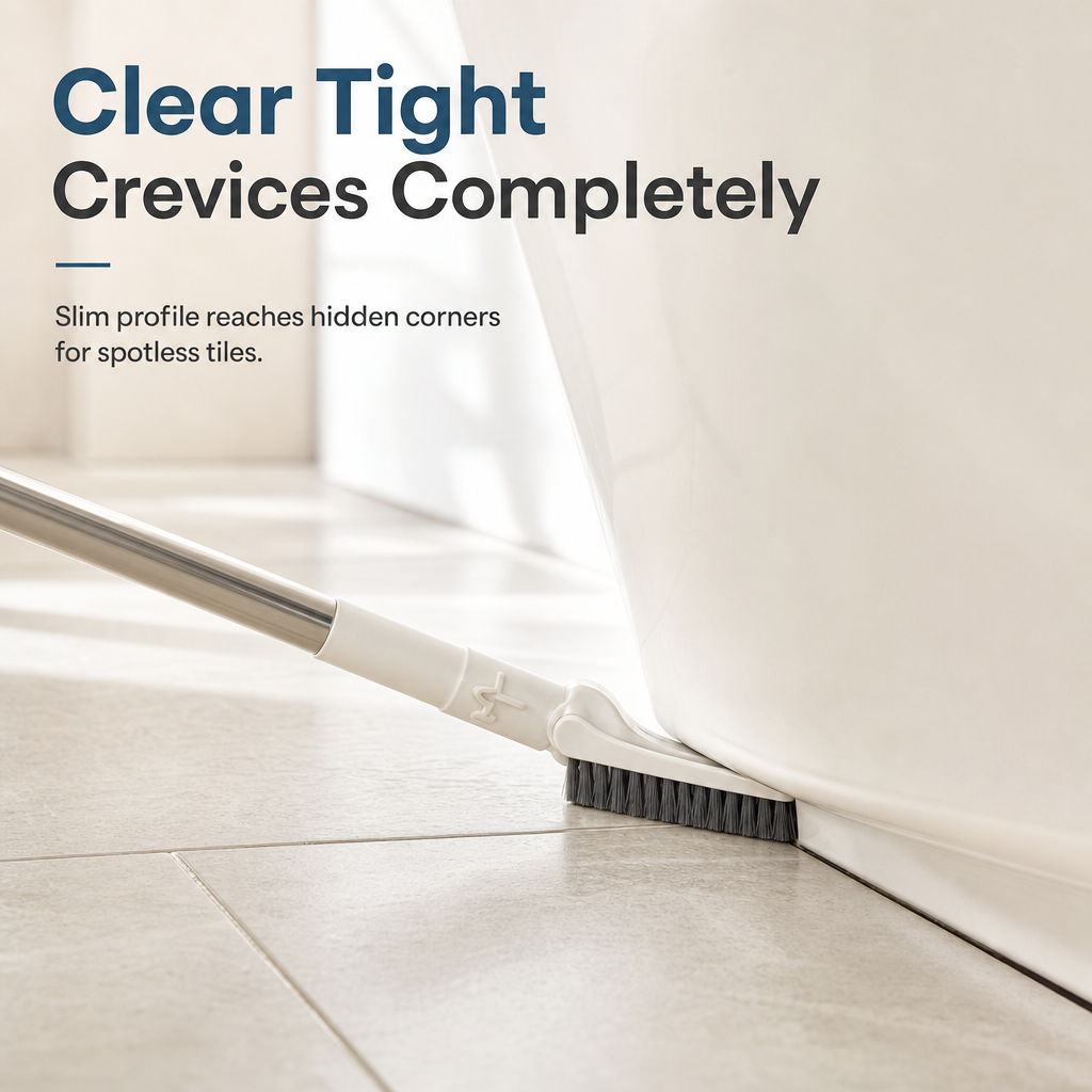 Multifunctional Extendable Long-Handle Floor Brush