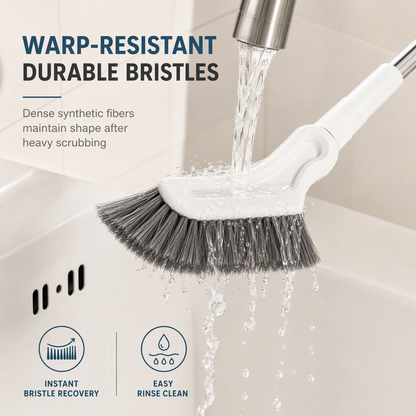 Multifunctional Extendable Long-Handle Floor Brush
