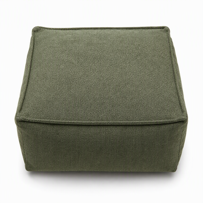 🛋️50% OFF NOW! Boho Storage Ottoman Pouf Cover – Empty Pouf Slipcover, Fill with Clothes & Blankets, Washable Fabric Foot Stool Cover Holds Up to 220lbs for Living Room