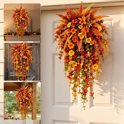 🔥On Sale Only Today 🍂 Artificial Fern for Autumn Outdoor Decor– Autumn Porch